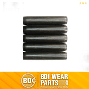 BDI Wear Parts Bucket Teeth P156 Roll Pins Compatible with Backhoe/Skid/Hensley X156 X156S X156L X156T X156TWL Tooth - 5 Pack