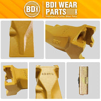 BDI Wear Parts V33SYL Esco Style Dirt Bucket Teeth Bucket Digging Tooth with V33PN Pin