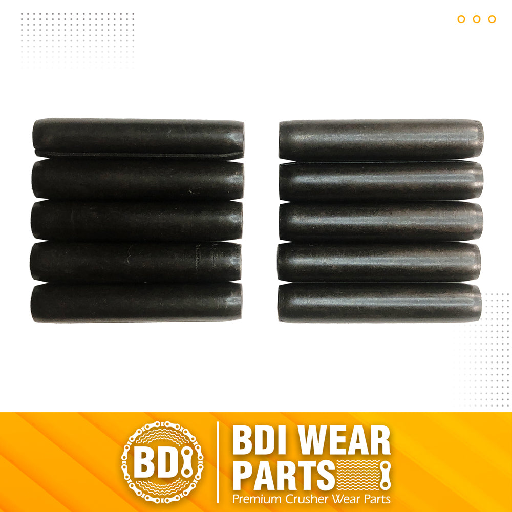 BDI Wear Parts Bucket Teeth P156 Roll Pins Compatible with Backhoe/Skid/Hensley X156 X156S X156L X156T X156TWL Tooth - 10 Pack