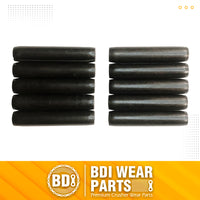 BDI Wear Parts Bucket Teeth P156 Roll Pins Compatible with Backhoe/Skid/Hensley X156 X156S X156L X156T X156TWL Tooth - 10 Pack