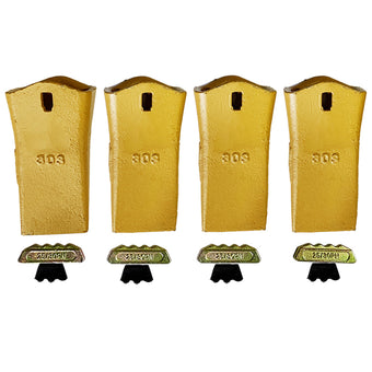 compare product BDI Wear Parts 30S Dirt Teeth Digging Bucket Teeth with 25/30PN Pins Esco Style Bucket Teeth - 4 Pack