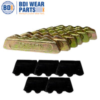 BDI Wear Parts 30S Dirt Teeth Digging Bucket Teeth with 25/30PN Pins Esco Style Bucket Teeth - 6 Pack