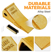 7 Pack 23 230HX Bucket Teeth Dirt Teeth JD Bucket Digging Teeth/Bucket Tooth& TF23P Flex Pins