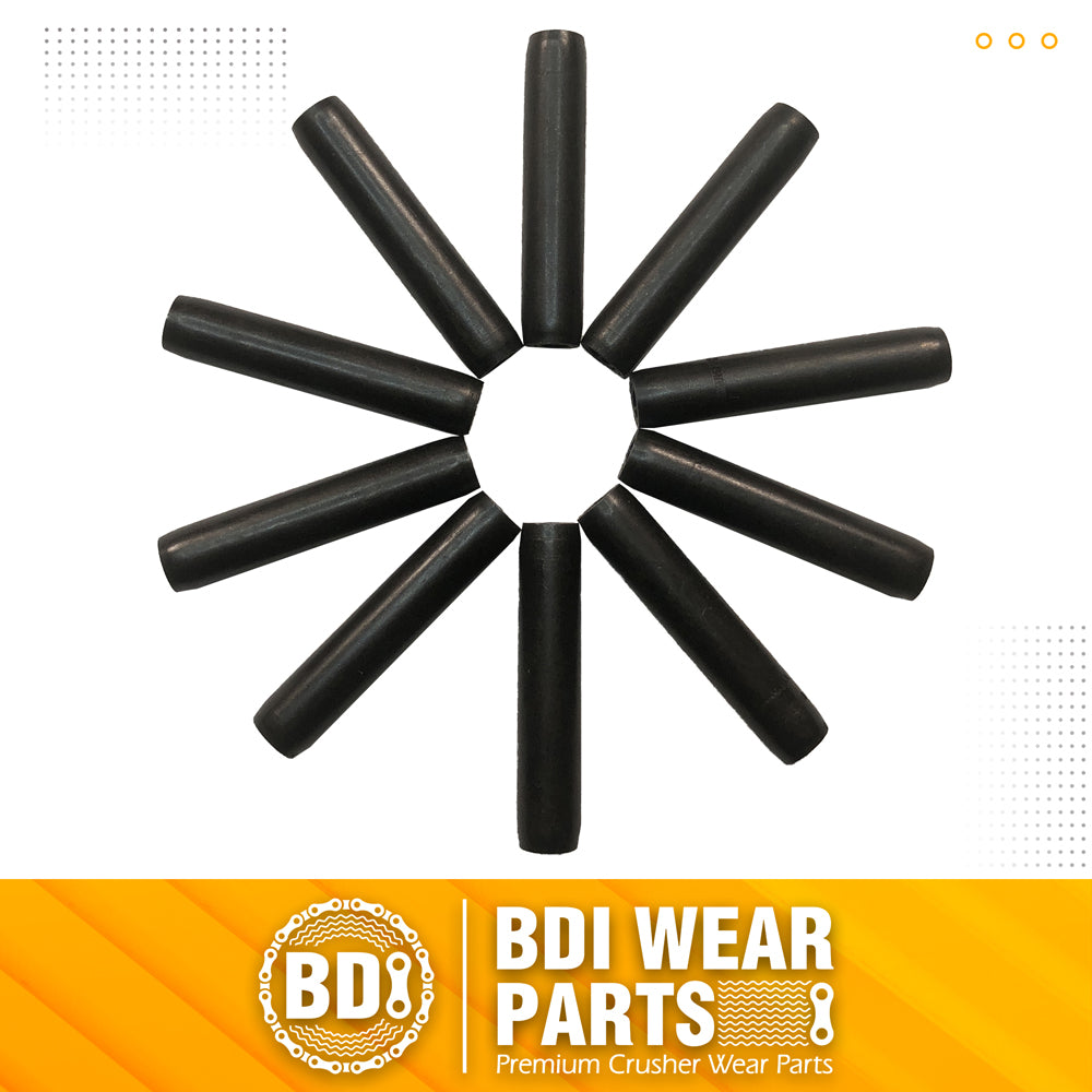 BDI Wear Parts Bucket Teeth P156 Roll Pins Compatible with Backhoe/Skid/Hensley X156 X156S X156L X156T X156TWL Tooth - 10 Pack