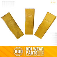 BDI WEAR PARTS 230SP Casting Backhoe Bucket Teeth with TF23P Flex Pin for 23 & 230 Series Skid Steer Loaders and Excavators - 3 Pack