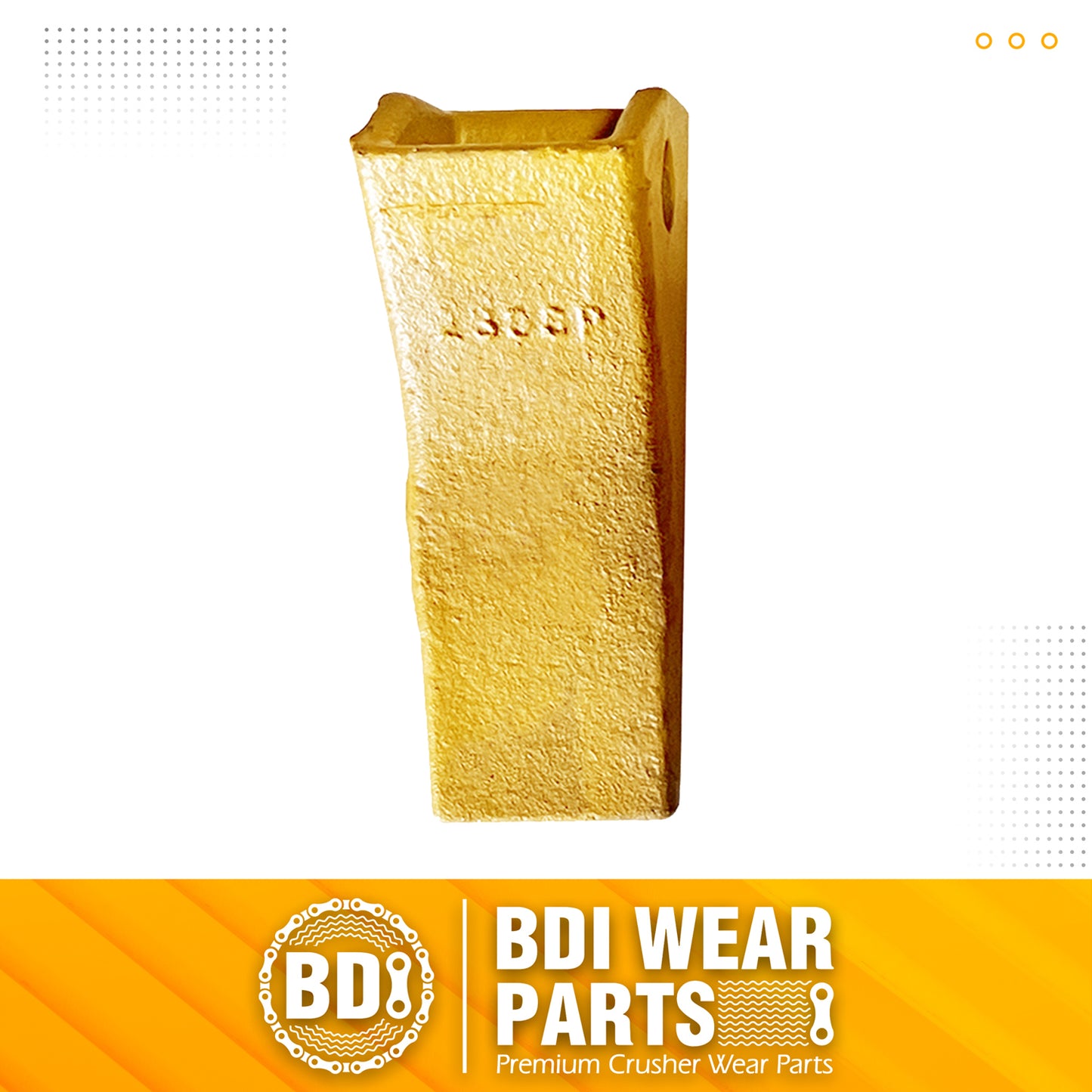 BDI WEAR PARTS 230SP Casting Backhoe Bucket Teeth with TF23P Flex Pin for 23 & 230 Series Skid Steer Loaders and Excavators - 1 Pack