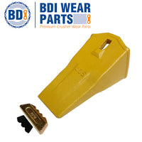 BDI Wear Parts 40S Dirt Teeth Digging Bucket Teeth with 40PN Pin & 40LK Lock Fits Esco Style - 1 Pack