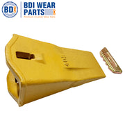 BDI Wear Parts 40S Dirt Teeth Digging Bucket Teeth with 40PN Pin & 40LK Lock Fits Esco Style - 1 Pack