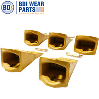 BDI Wear Parts 40S Dirt Teeth Digging Bucket Teeth with 40PN Pins & 40LK Locks Fits Esco Style - 5 Pack