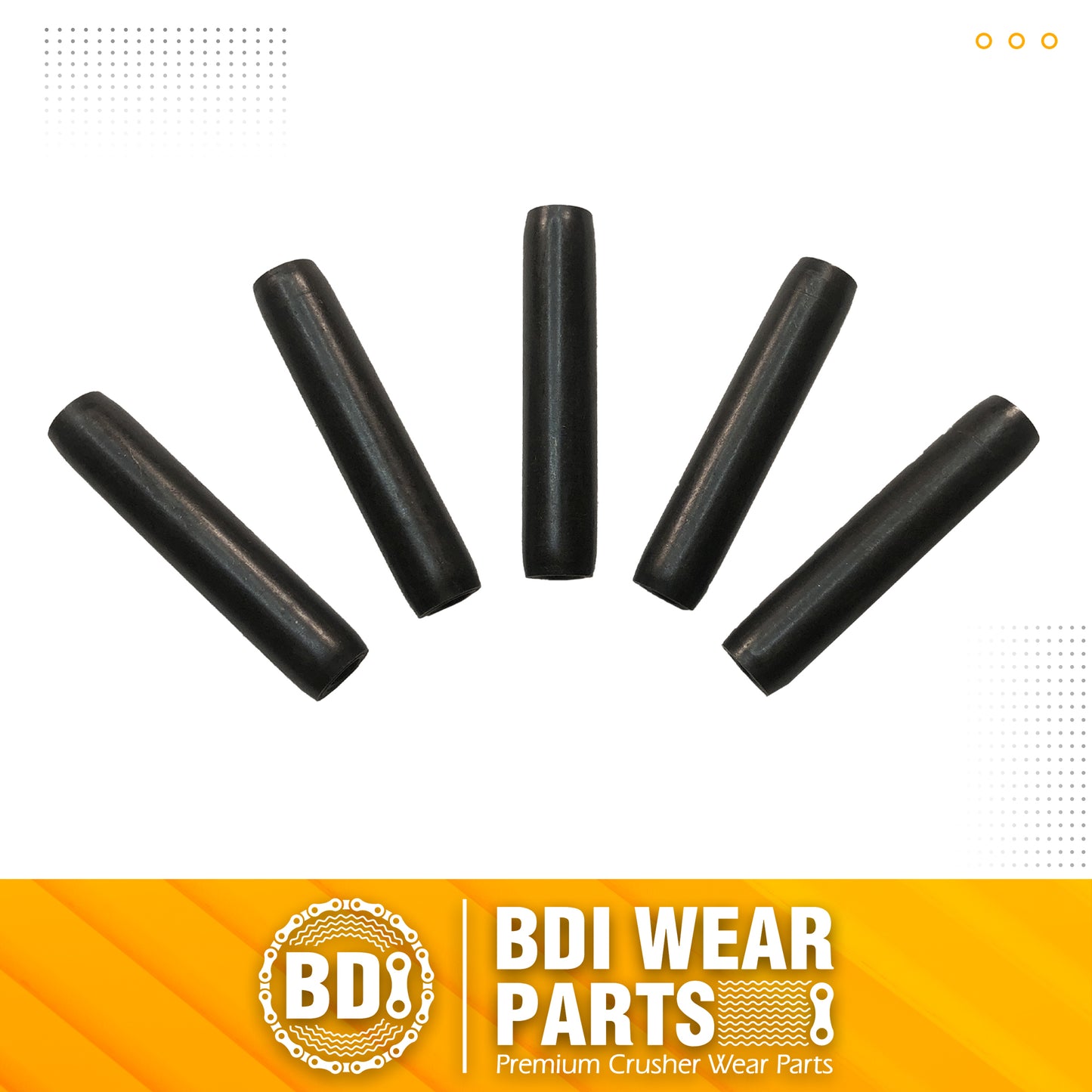 BDI Wear Parts Bucket Teeth P156 Roll Pins Compatible with Backhoe/Skid/Hensley X156 X156S X156L X156T X156TWL Tooth - 5 Pack