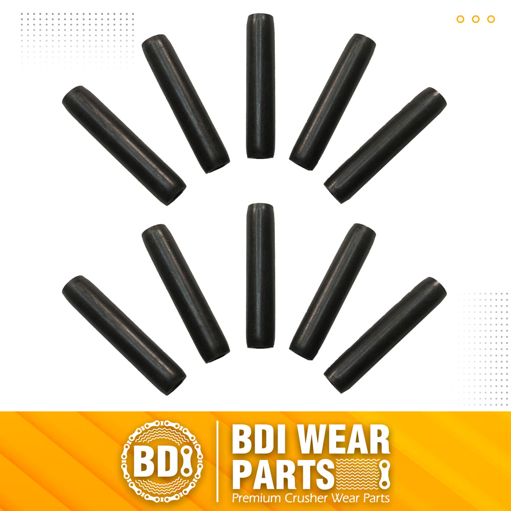 BDI Wear Parts Bucket Teeth P156 Roll Pins Compatible with Backhoe/Skid/Hensley X156 X156S X156L X156T X156TWL Tooth - 10 Pack