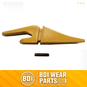 BDI Wear Parts Assembly 230X156 Backhoe Shank / X156L Bucket Teeth / P156 Flex Pin Bobcat Skid Steer Caterpillar Style for Mini Excavator