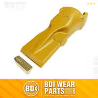 BDI Wear Parts V23SYL Esco Style Dirt Bucket Teeth Digging Tooth with V23PN Pin - 1 Set