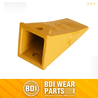 BDI Wear Parts X156 Dirt Teeth Hensley Style Bucket Teeth/Tooth & P156 Roll Pins - 8 Pack