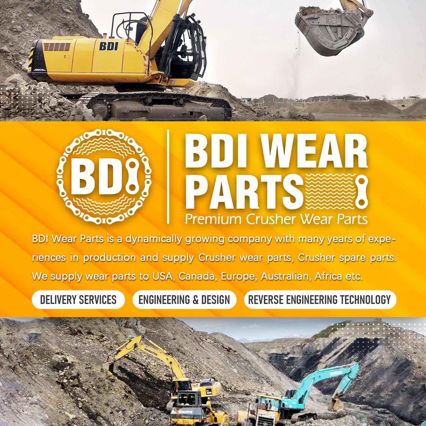 BDI Wear Parts 1 Pack 552X156 Weld On Adapter for X156 Hensley Style Bucket Teeth