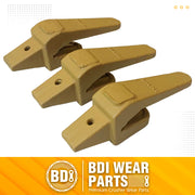 BDI Wear Parts 3 Pack 552X156 Weld On Adapter for X156 Hensley Style Bucket Teeth