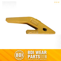 BDI Wear Parts Assembly U43792 Bucket Tooth Adapter + 23 230HX Bucket Teeth with TF23P Flex Pins/Weld on Bucket Teeth Compatible with Hensley Excavators