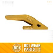 BDI Wear Parts Assembly U43792 Bucket Tooth Adapter + 23 230HX Bucket Teeth with TF23P Flex Pins/Weld on Bucket Teeth Compatible with Hensley Excavators
