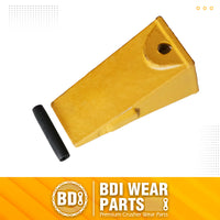 BDI Wear Parts X156 Dirt Teeth Hensley Style Bucket Teeth/Tooth & P156 Roll Pin - 1 Pack