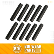 BDI Wear Parts Bucket Teeth P156 Roll Pins Compatible with Backhoe/Skid/Hensley X156 X156S X156L X156T X156TWL Tooth - 10 Pack