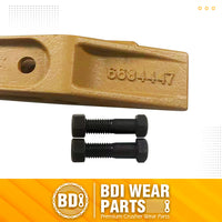BDI Wear Parts 6684447 Trenching Bucket Teeth, Bobcat Style Skid Steer Backhoe Bolt On Tooth Unitooth - 2 Pack