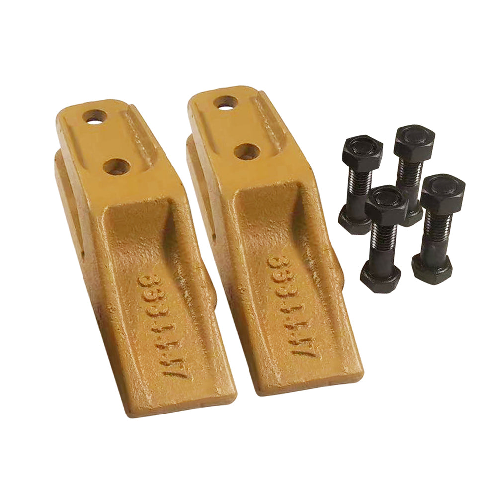 BDI Wear Parts 6684447 Trenching Bucket Teeth, Bobcat Style Skid Steer Backhoe Bolt On Tooth Unitooth - 2 Pack