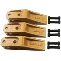 BDI Wear Parts 6684447 Trenching Bucket Teeth, Bobcat Style Skid Steer Backhoe Bolt On Tooth Unitooth - 3 Pack
