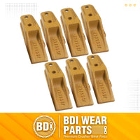 BDI Wear Parts 6684447 Trenching Bucket Teeth, Bobcat Style Skid Steer Backhoe Bolt On Tooth Unitooth - 7 Pack