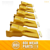 BDI Wear Parts V23SYL Esco Style Dirt Bucket Teeth Digging Tooth with V23PN Pins - 5 Set