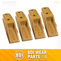 BDI Wear Parts 6684447 Trenching Bucket Teeth, Bobcat Style Skid Steer Backhoe Bolt On Tooth Unitooth - 4 Pack