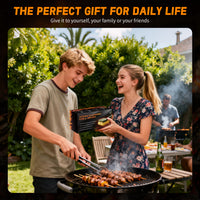 Grill Brush Bristle Free, BBQ Replaceable Cleaning Head, Safe Barbecue Grill Cleaner, with Seamless Fit Scraper Tool for Cast Iron, Stainless-Steel Grates - Green