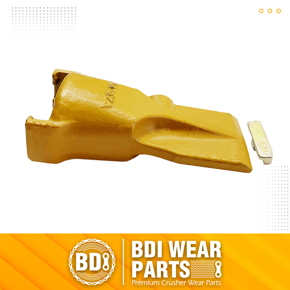 BDI Wear Parts V23SYL Esco Style Dirt Bucket Teeth Digging Tooth with V23PN Pin - 1 Set