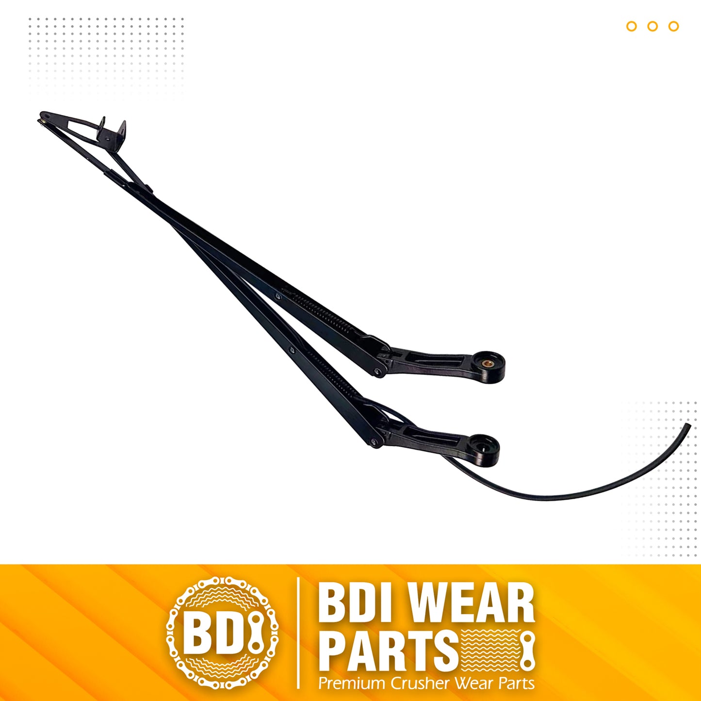 BDI Wear Parts Wiper Arm 7168953 7168954 for Bobcat Skid Steer Loaders S630 S650 S740 S750 S770 S850 S450 S510