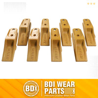 BDI Wear Parts 6684447 Trenching Bucket Teeth, Bobcat Style Skid Steer Backhoe Bolt On Tooth Unitooth - 8 Pack