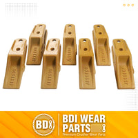 BDI Wear Parts 6684447 Trenching Bucket Teeth, Bobcat Style Skid Steer Backhoe Bolt On Tooth Unitooth - 7 Pack