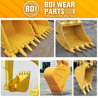 5 Pack 23 230HX Bucket Teeth Dirt Teeth JD Bucket Digging Teeth/Bucket Tooth& 5 TF23P Flex Pins