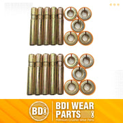BDI Wear Parts Bucket Teeth Pins 8E6258 8E6259 Retainer Fits CAT J250 1U3251 1U3252 Series -10PK