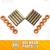 BDI Wear Parts Bucket Teeth Pins 8E6358 and 8E6359 Retainers Fits Cat J350 Caterpillar Style 1U3351 1U3352 Series Tooth - 10 Pack