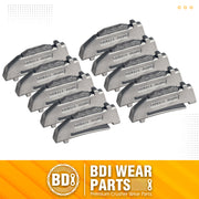 BDI Wear Parts K330S Flex Pin Fits X330 Dirt Tooth Hensley Style Digging Bucket Tooth/Bucket Teeth - 10PCS
