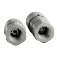 BDI Wear Parts 1/2" NPT Flat Face Hydraulic Coupler Skid Steer Quick Connect Disconnect Coupling 1/2 Body/Coupling Quick Connect with Dust caps
