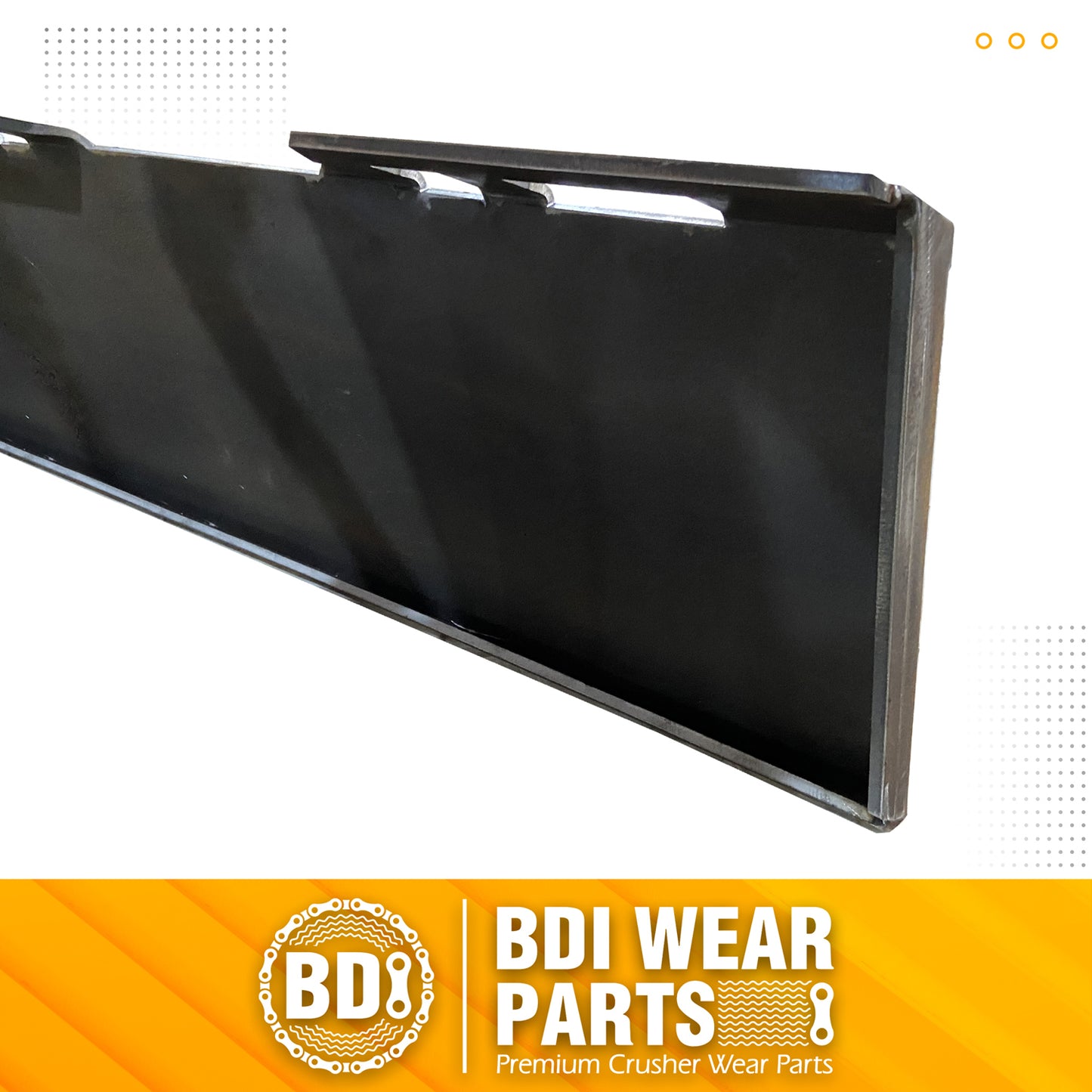 BDI Wear Parts 5/16" Skid Steer Mount Plate – Universal Heavy Duty Quick Attach Plate