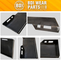 BDI Wear Parts 5/16" Skid Steer Mount Plate – Universal Heavy Duty Quick Attach Plate