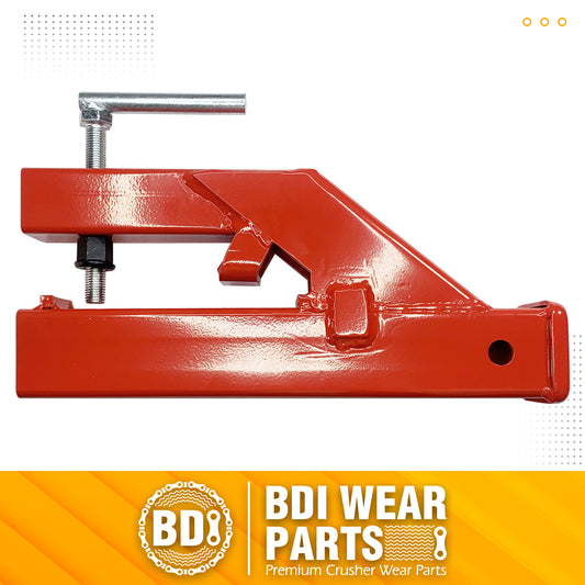 BDI Wear Parts Trailer Hitch, Trailer Hitch Receiver 2 "Ball Mount Receiver Adapter