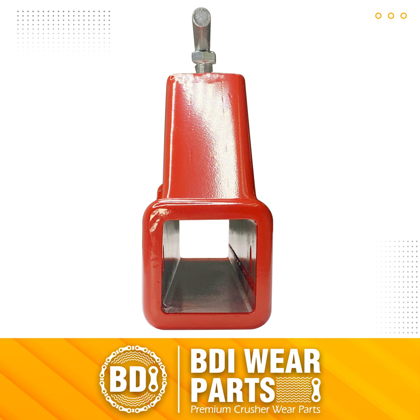 BDI Wear Parts Trailer Hitch, Trailer Hitch Receiver 2 "Ball Mount Receiver Adapter