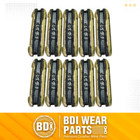 BDI Wear Parts Flex Pins 23P/TF23/23FPL Bucket Teeth Pins 2.48" Long for 23& 230 Series Bucket Teeth - 10 Pack