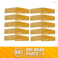 BDI Wear Parts U43792 Weld On Adapter for 23 230 Series Bucket Teeth, Backhoes - 10PCS