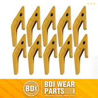 BDI Wear Parts U43792 Weld On Adapter for 23 230 Series Bucket Teeth, Backhoes - 10PCS