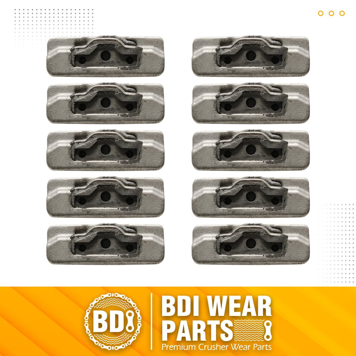 BDI Wear Parts V13-17PN Flex Pins Fits V13SYL/V17SYL Esco Style Bucket Teeth - 10PCS