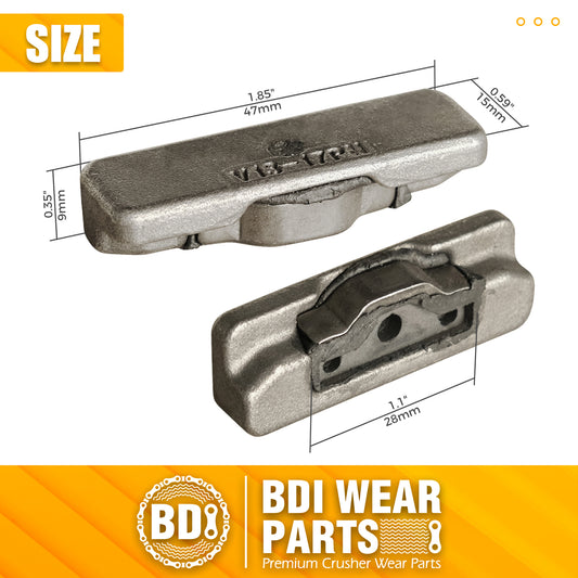 BDI Wear Parts V13-17PN Flex Pins Fits V13SYL/V17SYL Esco Style Bucket Teeth - 10PCS