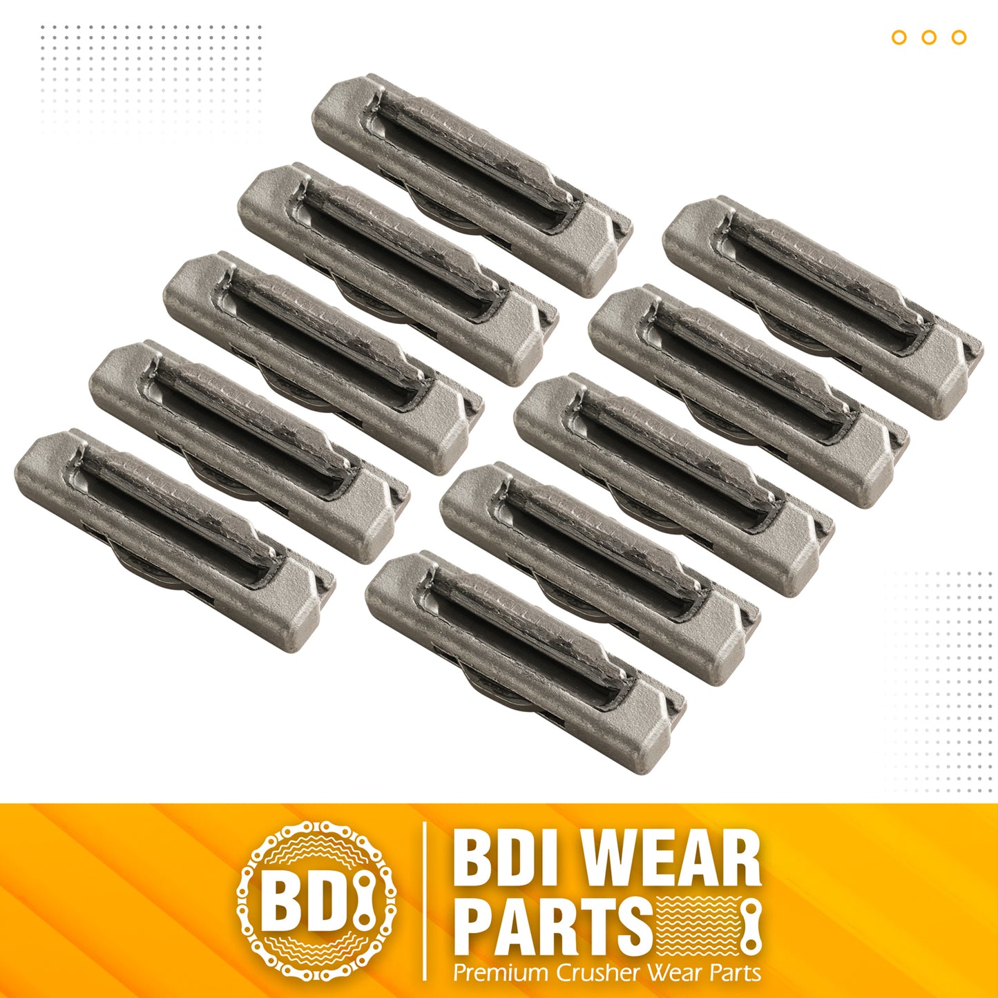 BDI Wear Parts V33PN Flex Pins Fits Esco Style Bucket Teeth/Tooth V33SYL - 10PCS